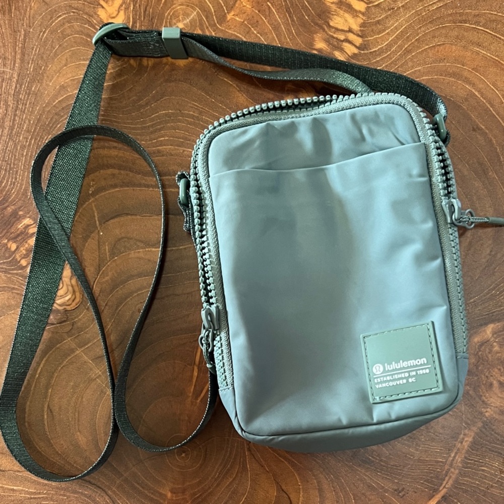 lululemon athletica Gray Crossbody Bag